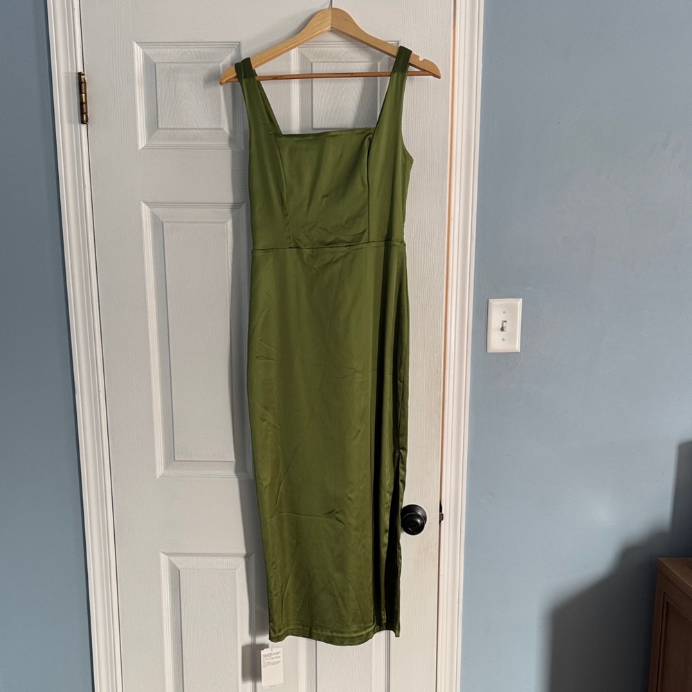 Abercrombie Green Sleeveless Dress